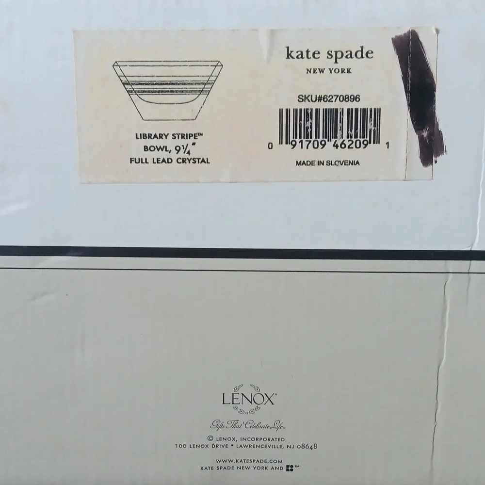 Kate Spade New York / Lenox 9 1/4